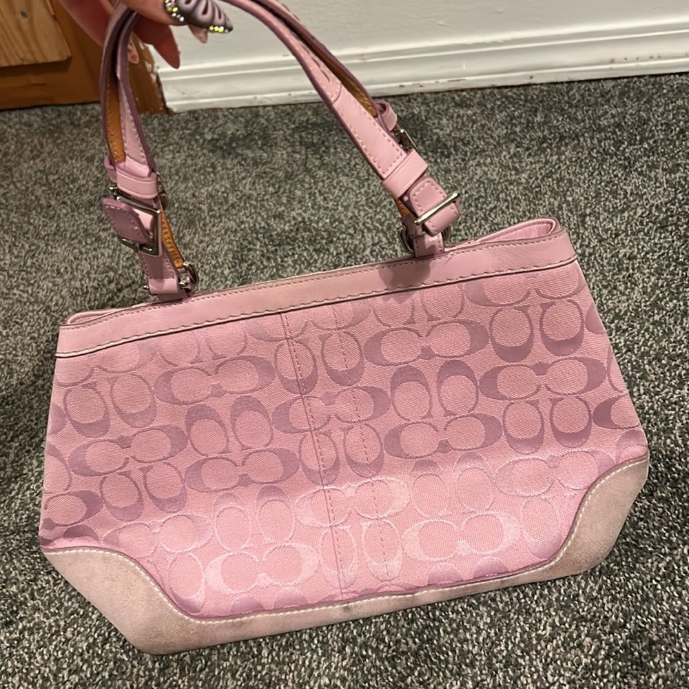 Gorgeous pink coach bag